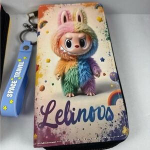 Colorful Rainbow✨🌈 Labubu Women's Wallet